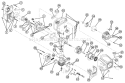 Page B Diagram and Parts List for YM90 41ADY90C401 Yard Man Trimmer